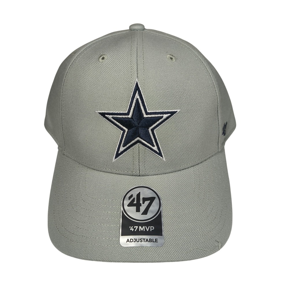 Dallas Cowboys '47 Adjustable Hat Gray OSFA NFL Football Cap NWT Logo